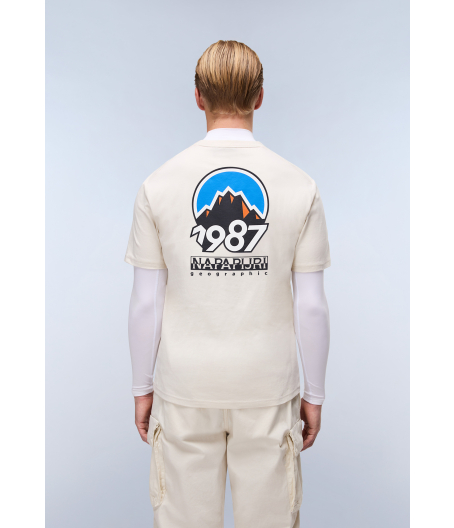 Мъжка тениска S-MONTEPIANA SS BEIGE DIMITY NP0A88SVN1J 06