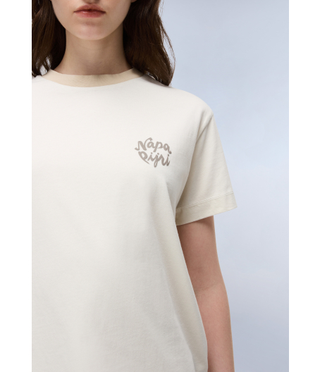 Дамска тениска S-FEDAIA SS W BEIGE DIMITY NP0A88XON1J 04