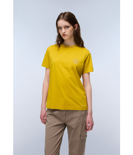 Дамска тениска S-FEDAIA SS W GOLD FLAKE Y1O NP0A88XOY1O 03