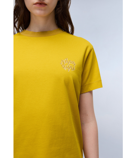 Дамска тениска S-FEDAIA SS W GOLD FLAKE Y1O NP0A88XOY1O 04