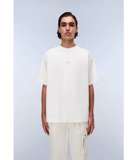 Мъжка тениска S-ELEVATED LOGO SS WHITE HERON NP0A88Y2206 04