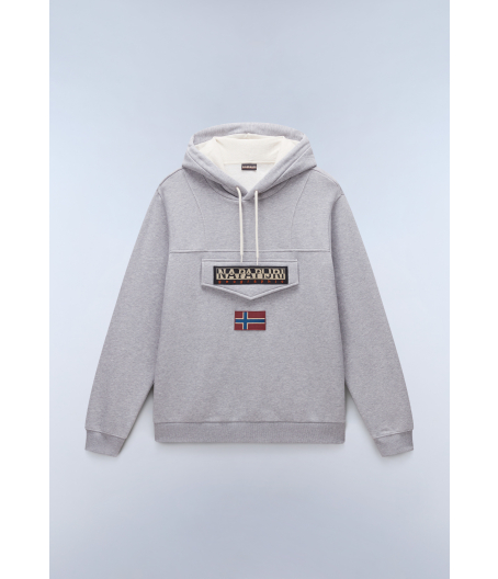 Мъжко горнище BURGEE WINT 4 MEDIUM GREY MELANGE 01 Мъжко горнище BURGEE WINT 4 MEDIUM GREY MELANGE NP0A892T160 01