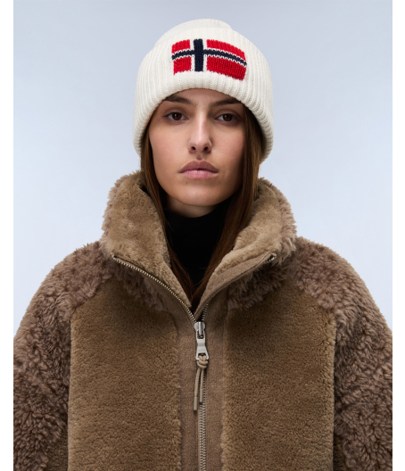 Унисекс шапка F-EVEI BEIGE DIMITY 04 Унисекс шапка F-EVEI BEIGE DIMITY NP0A893PN1J 04