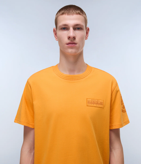 Мъжка тениска S-AMUNDSEN 1 APRICOT A70 NP0A4IN8A70 03