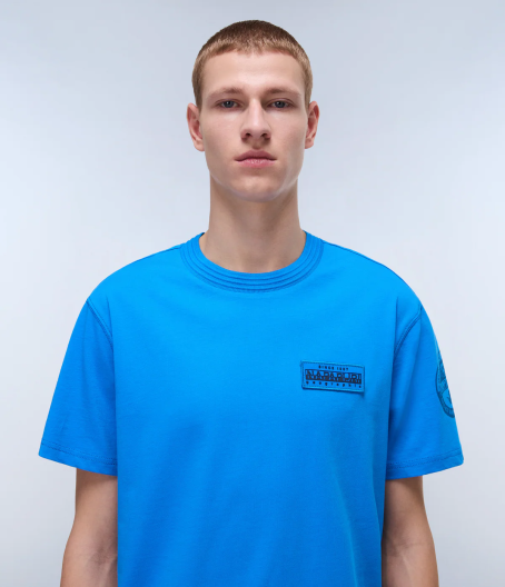 Мъжка тениска S-AMUNDSEN 1 FRENCH BLUE NP0A4IN8B2W 03
