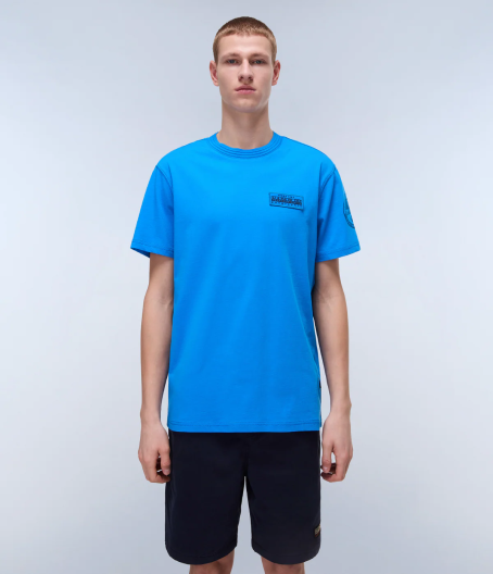 Мъжка тениска S-AMUNDSEN 1 FRENCH BLUE NP0A4IN8B2W 02