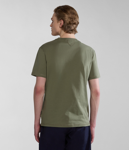 Мъжка тениска S-KREIS GREEN LICHEN NP0A4HQRGAE 02