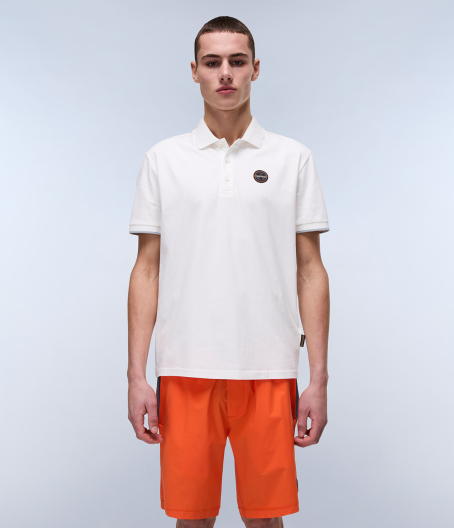 Мъжка тениска E-BADGE SUM WHITE HERON 02 Мъжка тениска E-BADGE SUM WHITE HERON NP0A4IDA206 02