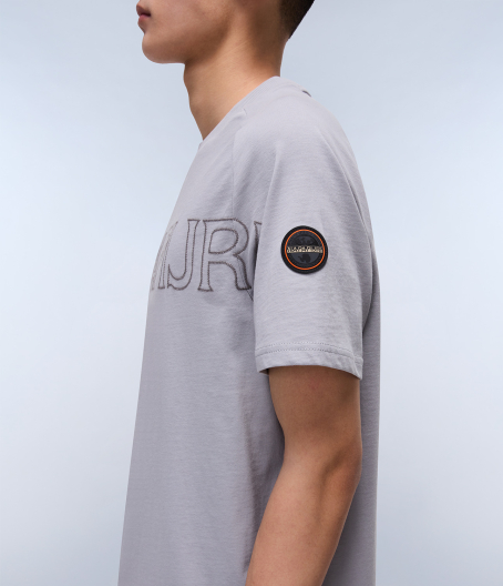 Мъжка тенискa S-AMBRA SS Light Grey NP0A4IEGH62 05