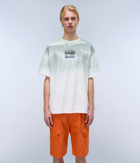 Мъжка тениска Tora Short Sleeve T-Shirt White Whisper NP0A4IEKN1A 03