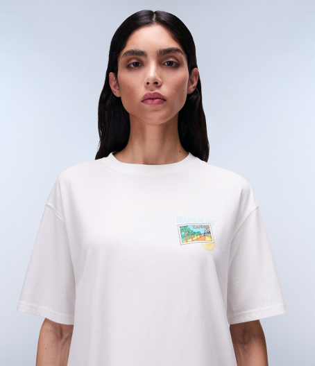 Дамска тениска S-NICE W WHITE HERON NP0A4IG4206 05