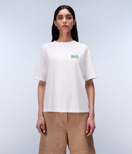 Дамска тениска S-NICE W WHITE HERON NP0A4IG4206 03