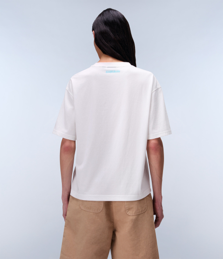 Дамска тениска S-NICE W WHITE HERON NP0A4IG4206 06