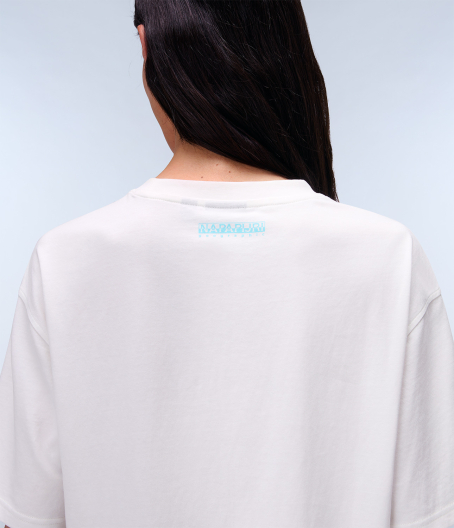 Дамска тениска S-NICE W WHITE HERON NP0A4IG4206 04