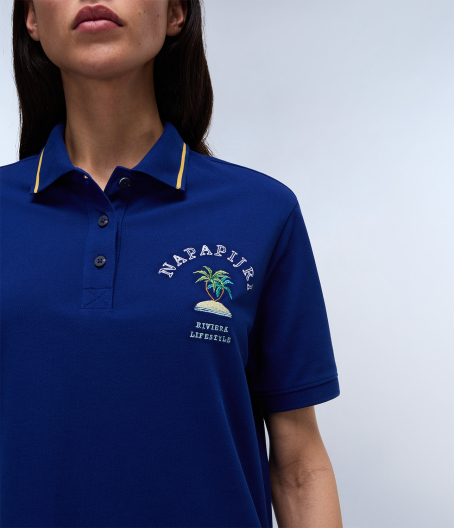 Дамска тениска E-FETE SS W BELLWETHER BLUE NP0A4ILAB2U 02