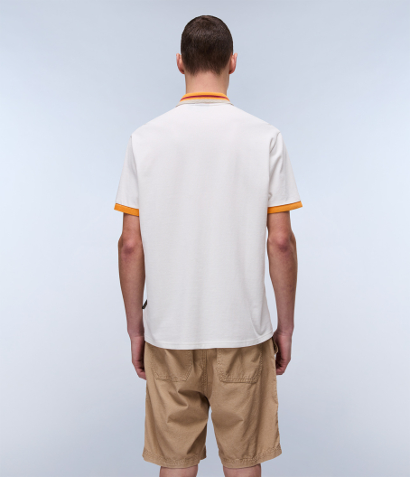 Мъжка тенискa Murlo Short Sleeve Polo Shirt E-MURLO SS WHITE WHISPER NP0A4ILYN1A 05