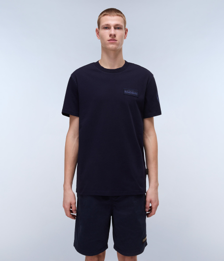 Мъжка тенискa Amundsen Short Sleeve T-Shirt BLU MARINE NP0A4IN8176 03