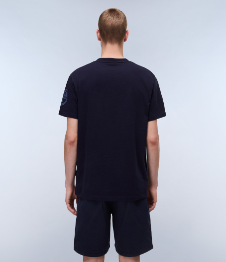 Мъжка тенискa Amundsen Short Sleeve T-Shirt BLU MARINE NP0A4IN8176 06