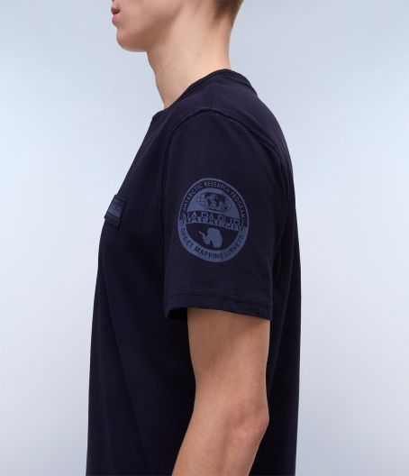 Мъжка тенискa Amundsen Short Sleeve T-Shirt BLU MARINE NP0A4IN8176 05