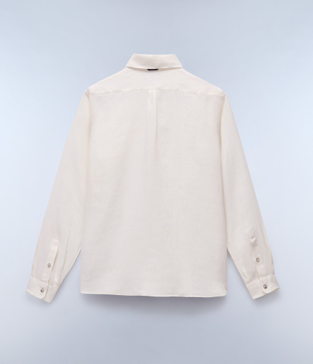Мъжка риза G-LINEN LS WHITE WHISPER NP0A4HQ2N1A 06