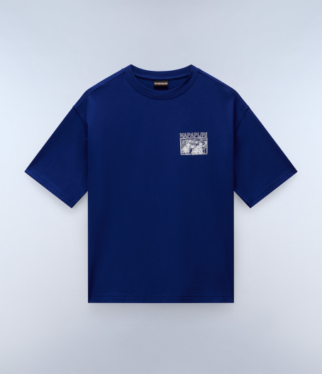 Дамска тениска S-NICE W BELLWETHER BLUE 01 Дамска тениска S-NICE W BELLWETHER BLUE NP0A4IG4B2U 01