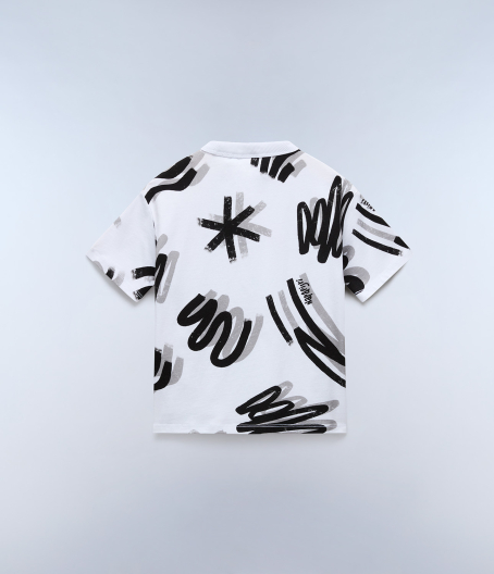 Детска тениска K S-LIETO SS AOP FCM NP0A4IGWFCM 03