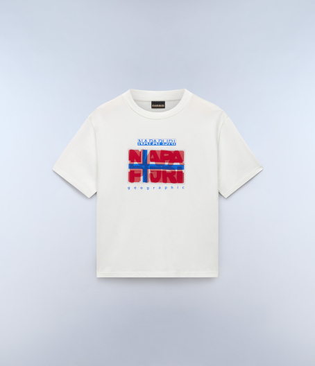 Детска тениска K S-SELLA SS WHITE HERON NP0A4IGX206 01