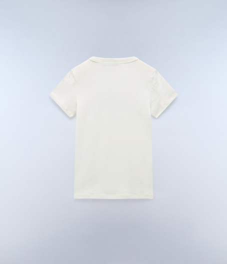 Детска тениска K S-CHAMOIS SS S WHITE HERON NP0A4ILE206 03