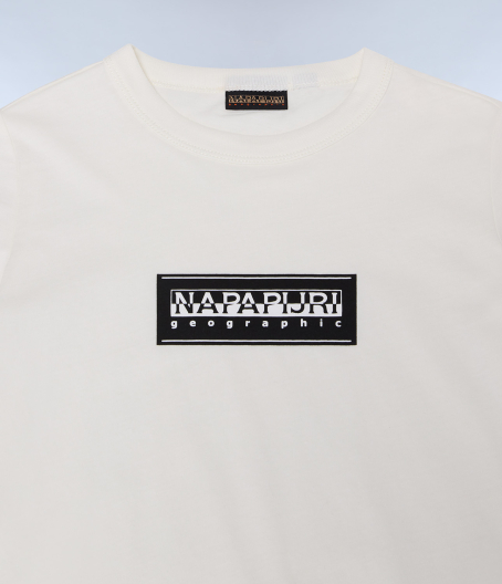 Детска тениска K S-CHAMOIS SS S WHITE HERON NP0A4ILE206 02