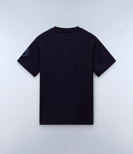 Мъжка тенискa Amundsen Short Sleeve T-Shirt BLU MARINE NP0A4IN8176 02