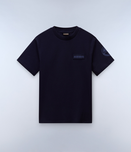 Мъжка тенискa Amundsen Short Sleeve T-Shirt BLU MARINE NP0A4IN8176 01