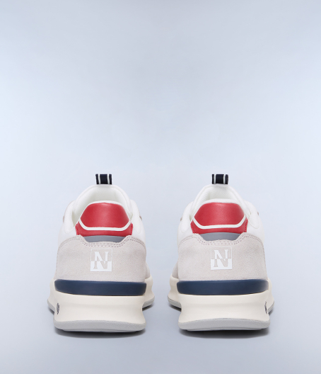 Мъжки обувки Floden Trainers S5FLODEN01/NYS WHITE/NAVY/RED NP0A4IQM01E 08