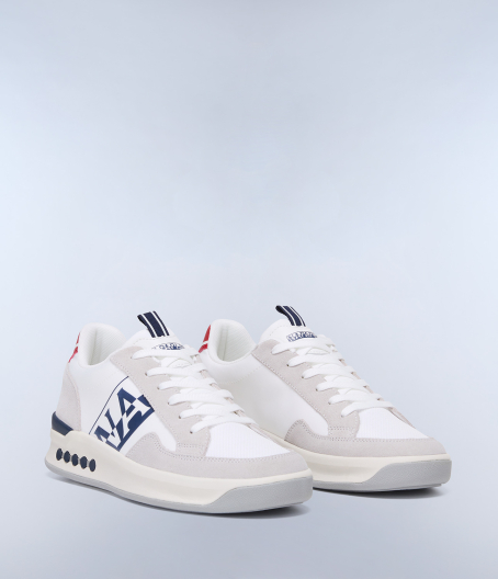 Мъжки обувки Floden Trainers S5FLODEN01/NYS WHITE/NAVY/RED NP0A4IQM01E 02