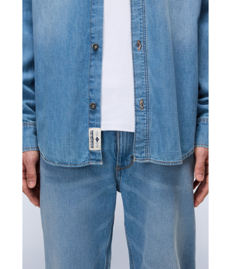 Мъжка риза O-KIENE LS DENIM D1B NP0A892ZD1B 07