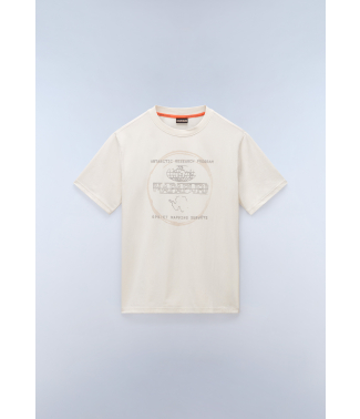 Мъжка тениска S-BALD SS BEIGE DIMITY