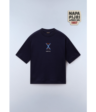 Дамска тениска S-IRTO SS W BLU MARINE