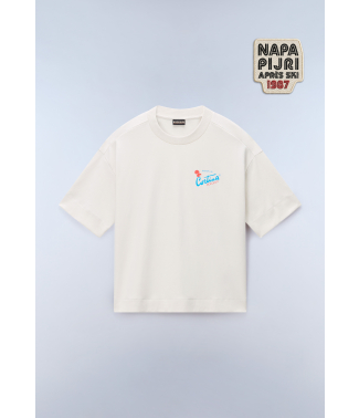 Дамска тениска S-IRTO SS W BEIGE DIMITY