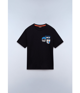 Мъжка тениска S-MONTEPIANA SS BLACK BEAUTY