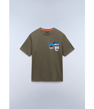 Мъжка тениска S-MONTEPIANA SS TEA LEAF G0A