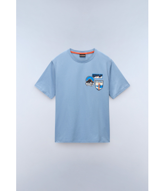 Мъжка тениска S-MONTEPIANA SS FADED DENIM I84