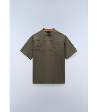 Мъжка тениска S-BRAIES SS TEA LEAF G0A
