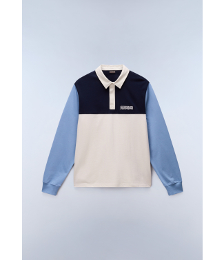 Мъжка блуза E-MONT LS BEIGE DIMITY