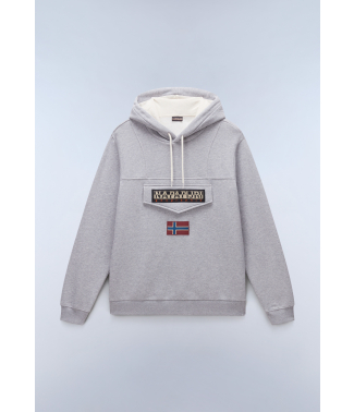 Мъжко горнище BURGEE WINT 4 MEDIUM GREY MELANGE