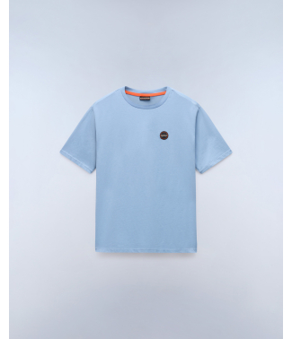 Мъжка тениска  S-BADGE SS 1 FADED DENIM I84