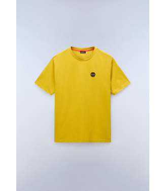 Мъжка тениска S-BADGE SS 1 GOLD FLAKE Y1O