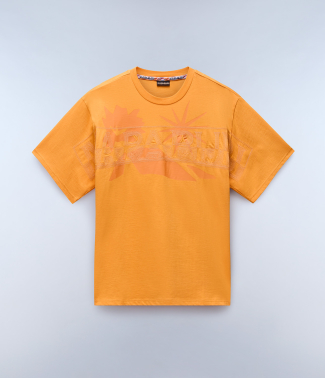 Мъжка тениска S-FIORA SS APRICOT BEAUTY