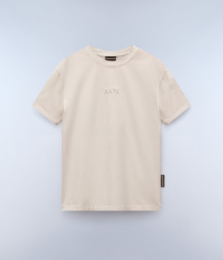 Дамска тениска Azure Short Sleeve BEIGE SILVR T-Shirt 