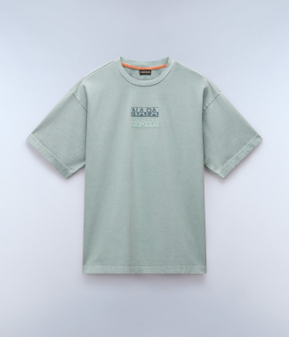 Мъжка тениска S-CORTONA SS SUM GREEN MIL